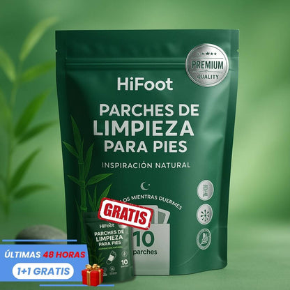 Parches HiFoot - Elimina Toxinas en 7 Días