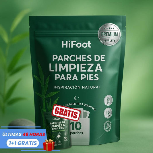 Parches HiFoot - Elimina Toxinas en 7 Días