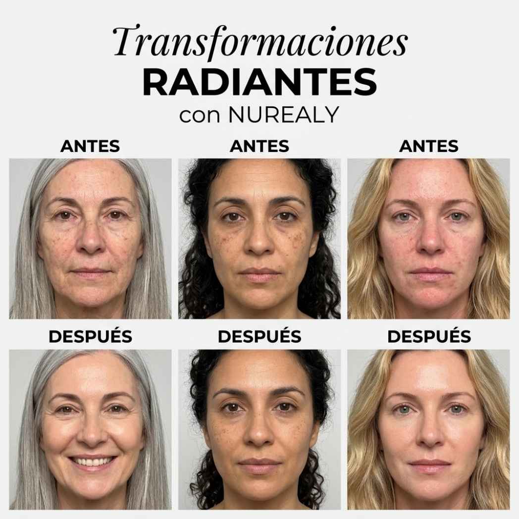 Nurealy - Maquillaje Facial 4 En 1 Con Hidratación Suave Y Cobertura Natural