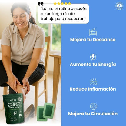 Parches HiFoot - Elimina Toxinas en 7 Días