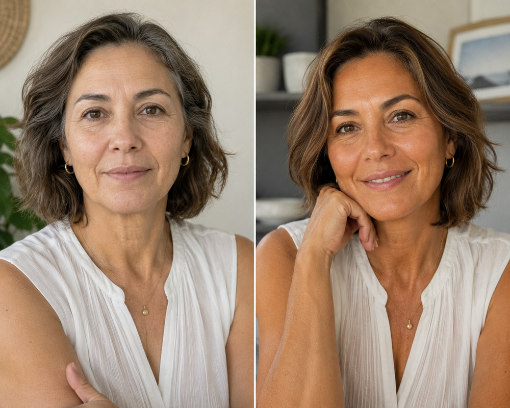 <h3><strong>Ellas Ya Lucen Su Mejor Bronceado</strong>.</h3><h3> <em>Tú También Puedes.</em></h3>