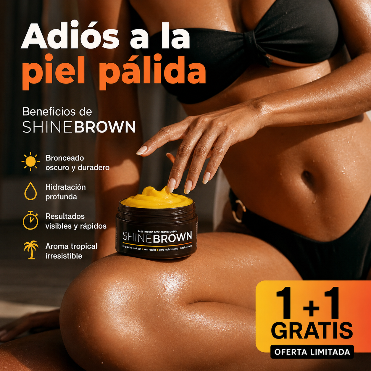 Autobronceador de Aceites Naturales - SHINEBROWN