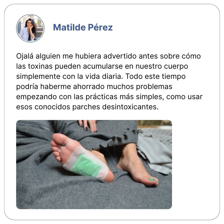 Parches HiFoot - Elimina Toxinas en 7 Días