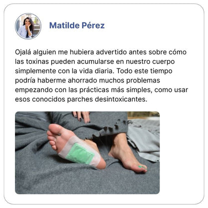 Parches HiFoot - Elimina Toxinas en 7 Días