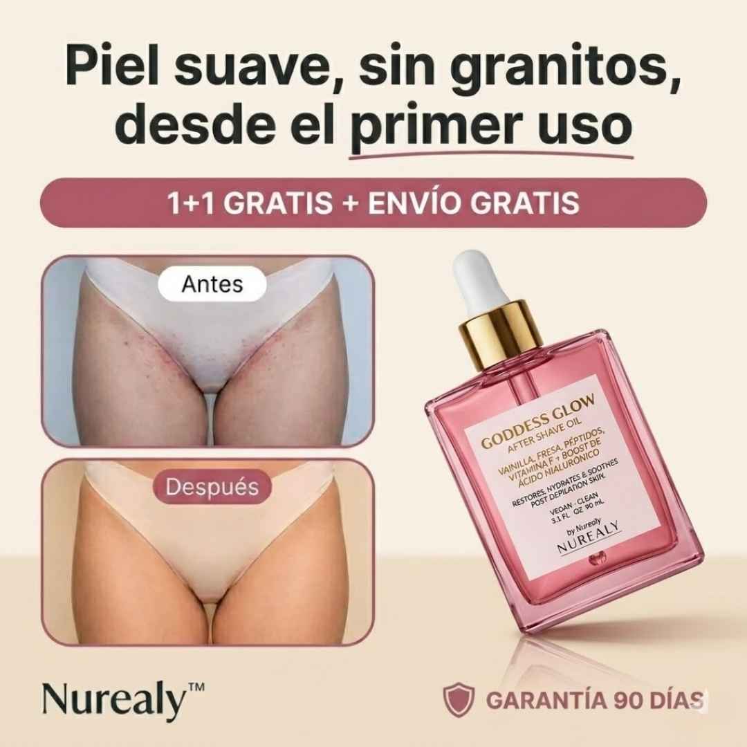 Nurealy™ Aceite Regenerador Post-Depilación