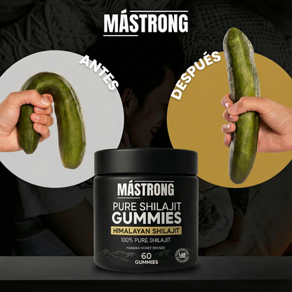 MÁSTRONG™ Gominolas Shilajit