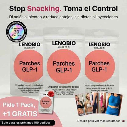 Parches GLP-1 (30 Parches + 30 Gratis)